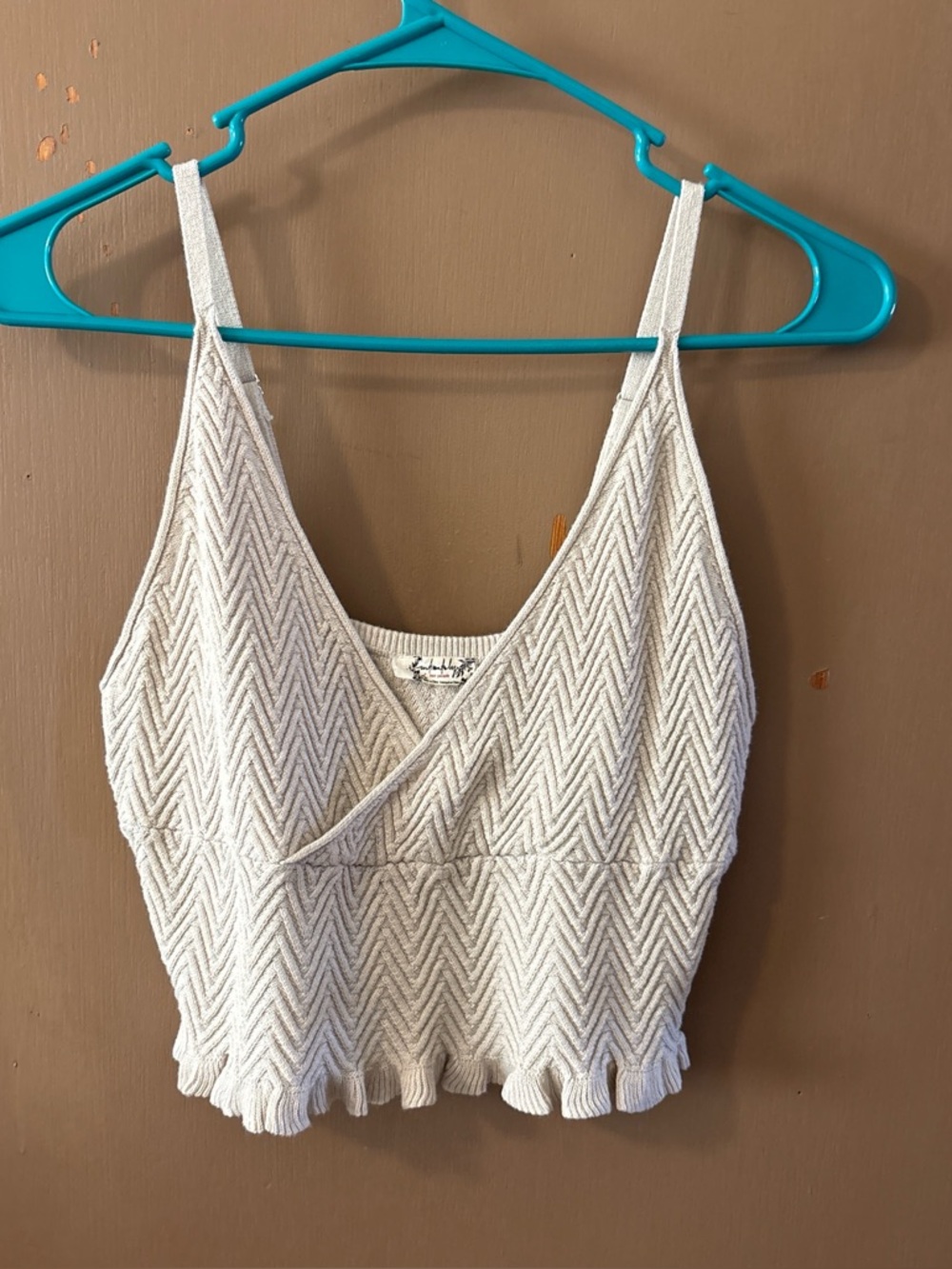 Free people knit crop top